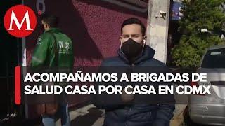 Brigadas de salud en la CdMx visitan alcaldía Gustavo A. Madero