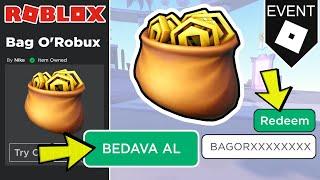 HOW TO GET ADMIN FREE ITEM IN ROBLOX ? SECRET PROMO CODE BAG O ROBUX