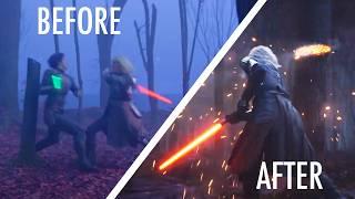 Amazing Before & After VFX of "Ahsoka"