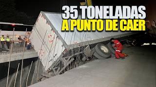  ¡MISIÓN IMPOSIBLE! 35 Toneladas Rescatadas al Borde del Colapso