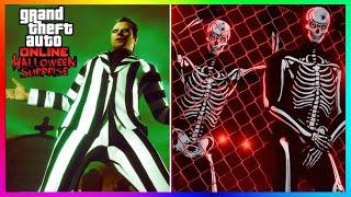 NEW Halloween Skeleton Outfit, BEETLEJUICE, Free Cars, UFO, Money, GTA 5 DLC 2024(GTA Online Update)