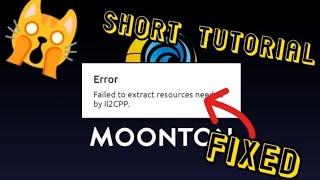 How To Fix Error Failed To Extract  Resources needed by Il2ccp! \MLBB