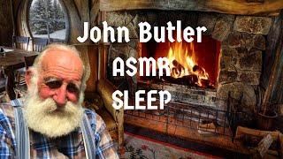 John Butler ASMR/SLEEP Rain & Fireplace Sounds