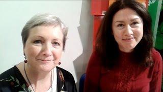 Catherine Dunne e Caitriona Lally al Pisa Book Festival 2016