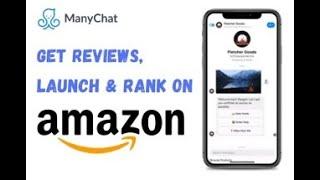 I will design manychat bot for amazon fba product launch and ranking