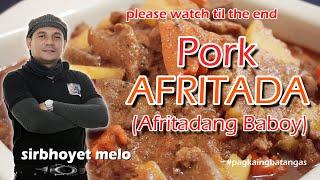 Pork Afritada