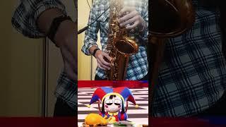 Digital Circus - End theme on SAX  #shorts #saxophone