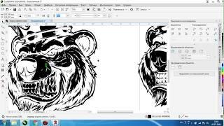 Урок Инверсия макета для EzCad очень просто! Работа в CorelDraw