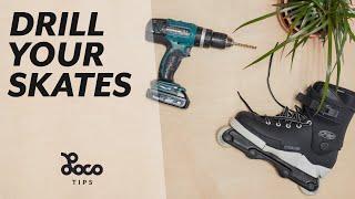 How to Drill Out Bolts On Skates | Loco Tips