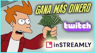 CONSEGUIR PATROCINADORES EN TWITCH  2022Gana más dinero con tus directos sin afiliado | INSTREAMLY