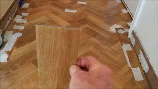 Karndean parquet hall floor - easy!