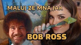 Próbuję malować jak Bob Ross  | Szpachelka i farby olejne - moje największe wyzwanie!