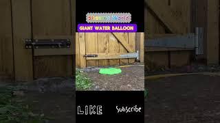 Giant Water Balloon Pop #Shaun’sWorld