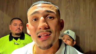 Teofimo Lopez RAGES at being BANNED from Crawford post fight! Says Age catching up to him!