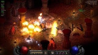 Diablo 2 Resurrected - Helping My Friend Kill Hell Baal (Amazon + Amazon + Druid)