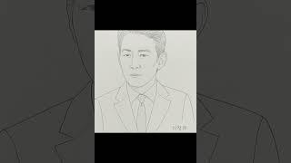 Drawing LEE JUNG JAE with AI