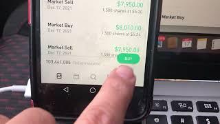 RobinHood stole my $2k profit #SPRB dip! Christmas 2021