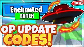 UFO SIMULATOR CODES *ENCHANTED FOREST UPDATE* ALL NEW SECRET OP ROBLOX UFO SIMULATOR CODES!