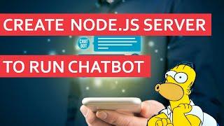 #3 Create a Node.JS server with Express | Messenger Platform Crash Course For Absolute Beginners