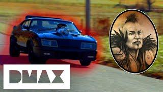 Original Madmax Interceptor Gets Signed By Vernon Wells! | Junkyard Empire