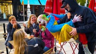 Craziest Moments with Clown Prank