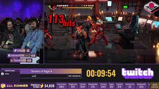 [RU] Streets of Rage 4 [Arcade (Cherry, Easy)] от @LinkBoss - #ESASummer2024