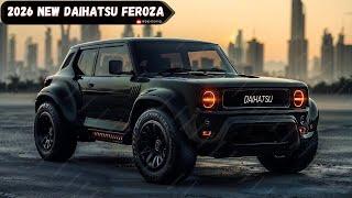 2026 Daihatsu Feroza - The Iconic Off-Roader Returns with Modern Upgrades