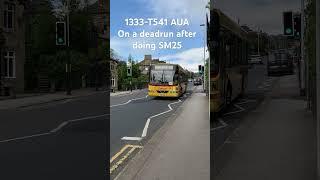 1333-T541 AUA on the deadrun to depot after SM25
