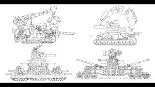 Drawing Cartoon Tanks Battle Of Hybrid Part 3 - Cartoons About Tanks