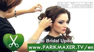 Classic Bridal Updo. parikmaxer TV USA