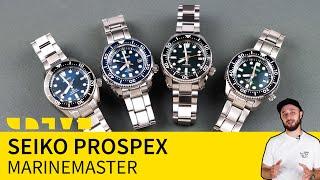 Самые герметичные дайверские часы Seiko Prospex Marinemaster