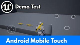 UE4 Android Mobile Touch | Action Game Mobile Touch Demo By Coding Bangla YT | #UE4 #Mobile #Touch