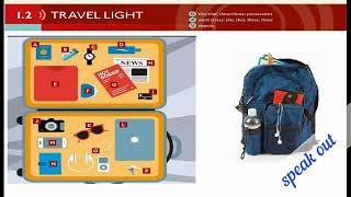 TRAVEL LIGHT |Unit 1 | 1.2 TRAVEL LIGHT | welcome | English | Speakout Elementary