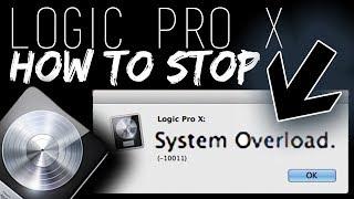 Logic Pro X - How to Stop Overloading the CPU