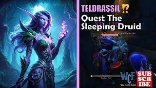 Quest The Sleeping Druid | Teldrassil | WoW World of Warcraft