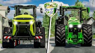 Neue VORFÜHRER auf dem HOF! Xerion 650 & John Deere 8R  True Farming 2 #484 | Farming Simulator 22