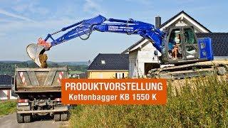 Kettenbagger von Hitachi mit hydraulischem Verstellausleger! | BEYER-Mietservice