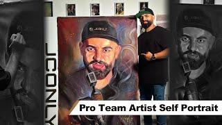 Ali Younes - Self-portrait of PRO TEAM tattoo artist || JCONLY Vetar Cartridges