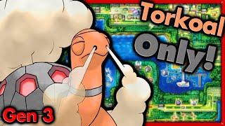 Can I Beat Pokemon Fire Red with ONLY Torkoal?  Pokemon Challenges ► NO ITEMS IN BATTLE
