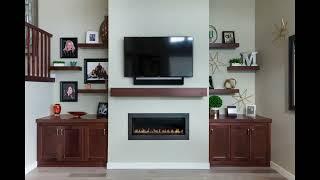 Built Ins Light to Dark