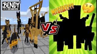 Bendy and the Ink Machine VS Mystery Bosses 4 [CAN YOU GUESS WHO?](Minecraft PE)