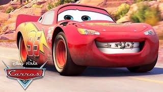 Relâmpago McQueen e Sally vão para um passeio | Pixar Carros