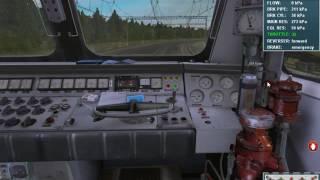 запуск чс7-141 в trains simulator 2012