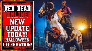 Rockstar's New HALLOWEEN Update! The NEW Red Dead Online UPDATE Today (RDR2)