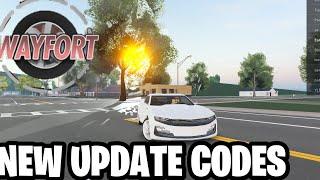 Wayfort NEW UPDATE *WORKING CODES* All New Wayfort Codes (SEPTEMBER 2020)