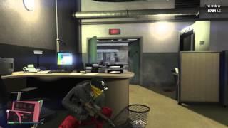 GTA V Getting in the military BASE
