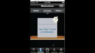 Medication Genie iPhone