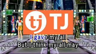 Just Once By James Ingram Karaoke TJ Media Maestro TKR-335PII