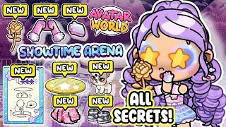 **ALL SECRETS** IN SHOWTIME ARENA & MORE NEW UPDATE IN AVATAR WORLD