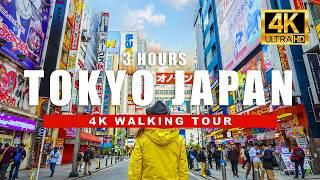  TOKYO WALKING TOUR - WALK THE STREETS OF JAPAN DAY & NIGHT | 4K HDR - 60fps